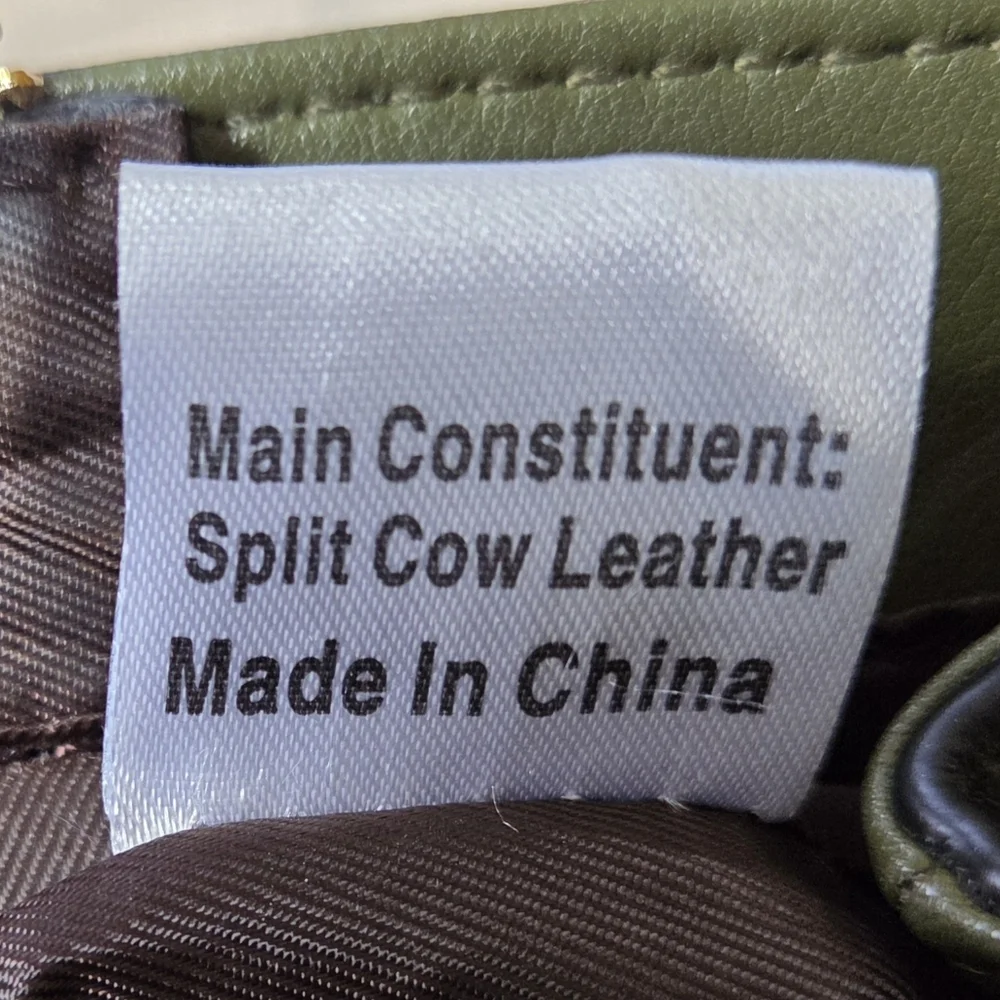 SZone Leather Olive Green Shoulder Bag!
